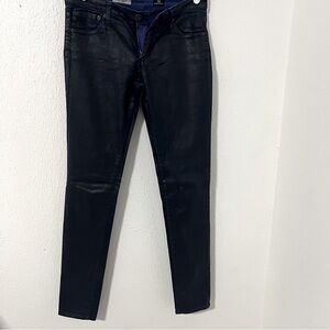 AG Adriano Goldschmied The Legging Super Skinny Leatherette 28R LSN1288 LTR-CBT